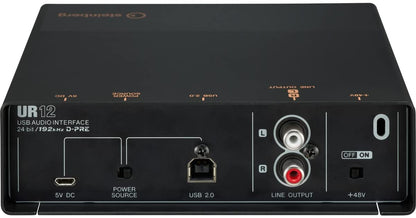 Steinberg UR12B 2-in/2-out USB Audio Interface