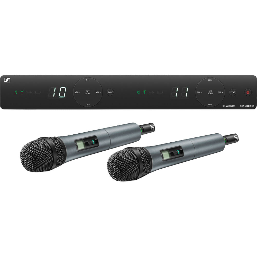 Sennheiser XSW 1-835 DUAL 2 Channel Wireless Handheld Microphone System