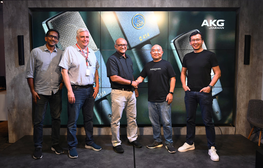 Harman Professional Appoints Luther Music as Distributor for AKG in Singapore