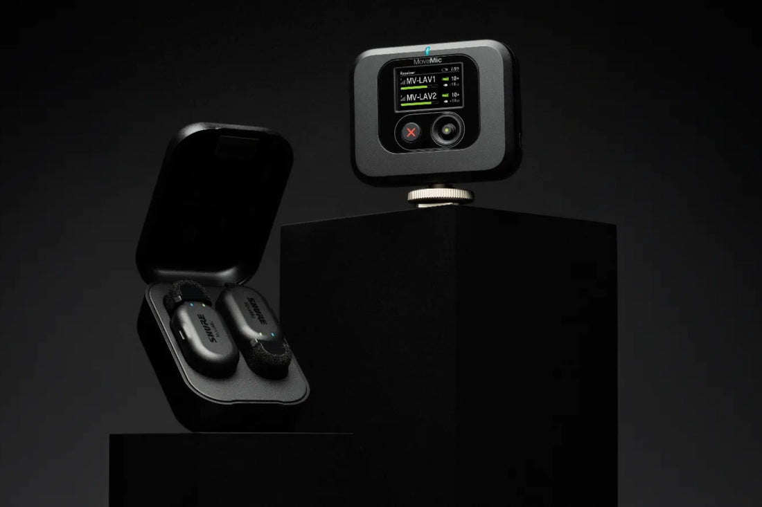 Shure Unveils MoveMic: The World's Smallest and Best-Sounding, Dual-Channel Direct-To-Phone Wireless Lavalier Microphone System