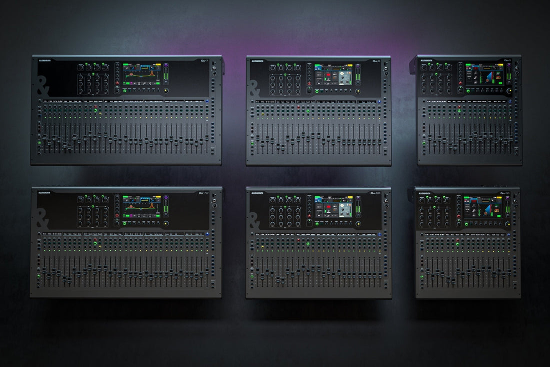 Allen & Heath Announces Next Generation of Qu Mixers