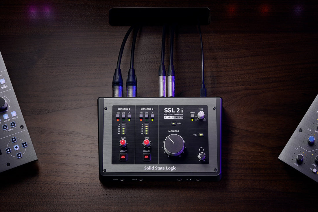 Elevated Performance to Fuel Your Creativity: Solid State Logic Launches SSL 2 MKII and SSL 2+ MKII Audio Interfaces