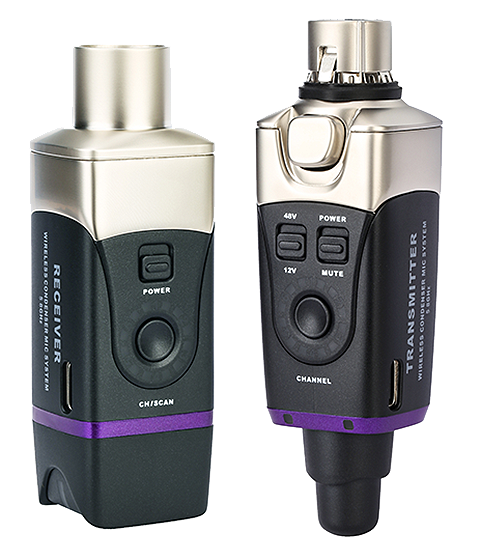 Xvive U35C 5.8 GHz Digital Wireless Microphone System with Phantom Power for Condenser Microphones