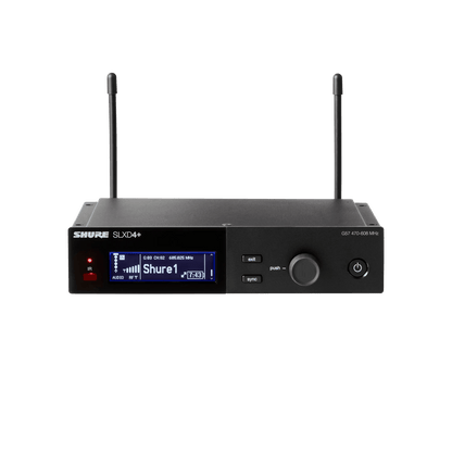 Shure SLXD4+ Single-Channel Wireless Receiver