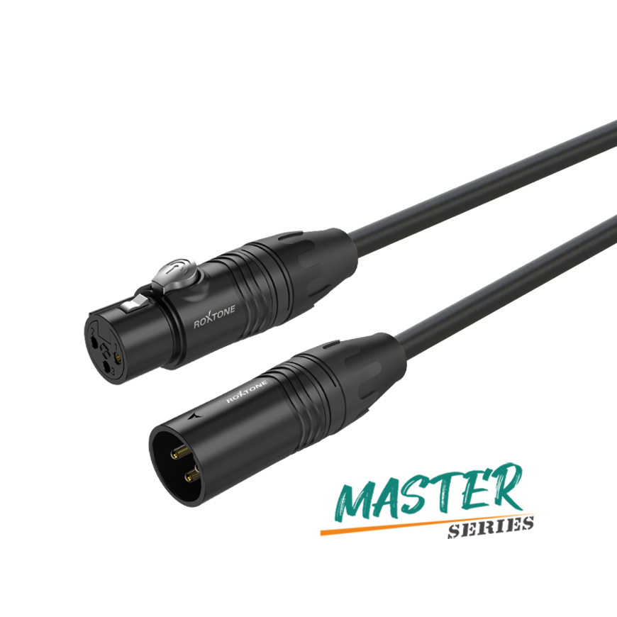 Roxtone MMXX200 L3 Master Series XLR Cable (3m)