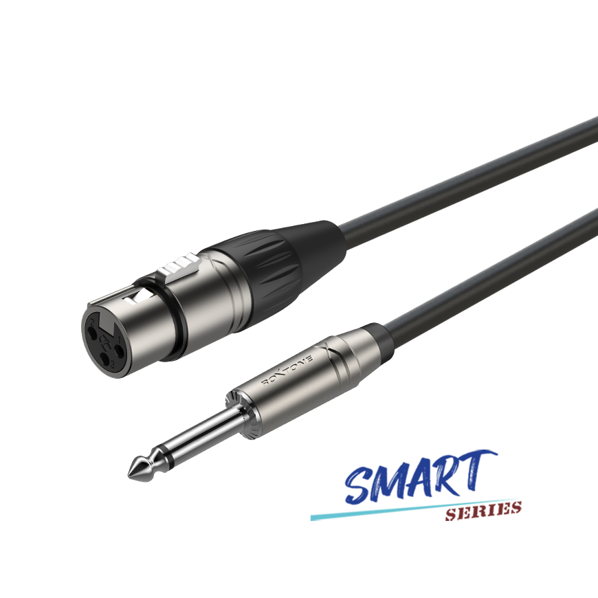 Roxtone SMXJ210 L5 Smart Series 5m XLRF-TS Microphone Cable