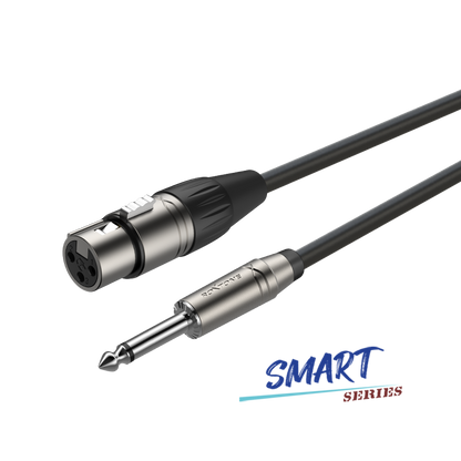 Roxtone SMXJ210 L5 Smart Series 5m XLRF-TS Microphone Cable