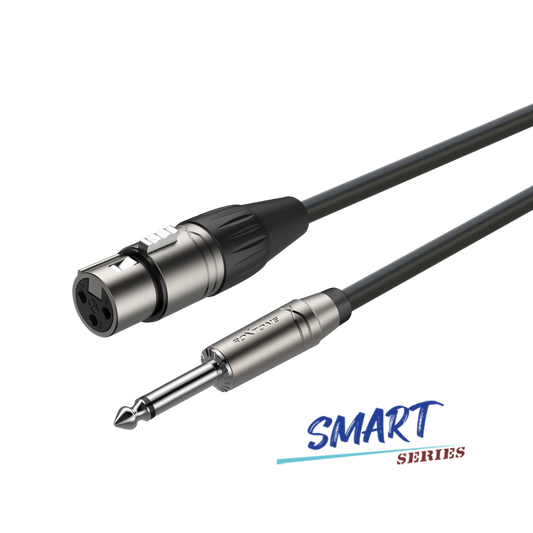 Roxtone SMXJ210 L5 Smart Series 5m XLRF-TS Microphone Cable