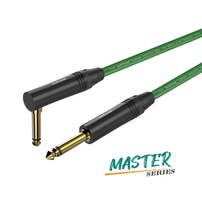 Roxtone MGJJ170 L3 Master Series 3m Angled Instrument Cable