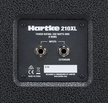 Hartke 210XL V2 2x10" 200W Aluminum Bass Cabinet