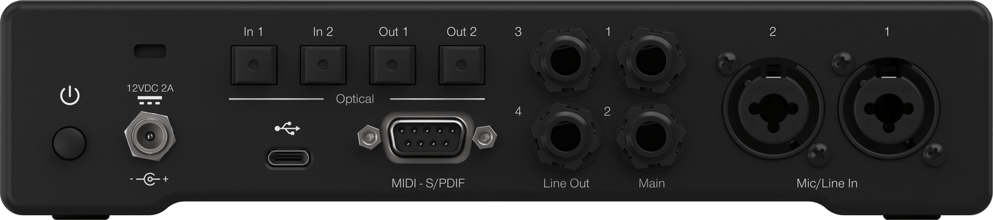 Fender Studio QUANTUM HD 2 20x24 USB-C Audio Interface