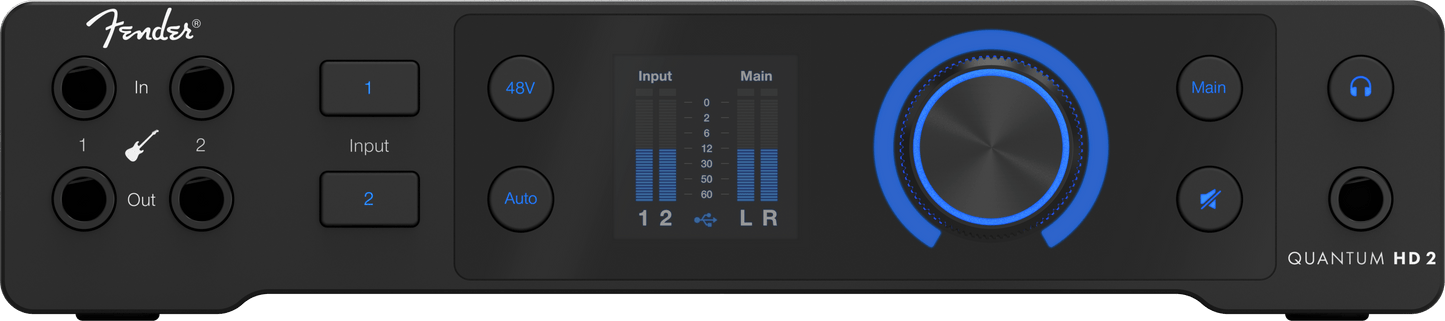 Fender Studio QUANTUM HD 2 20x24 USB-C Audio Interface