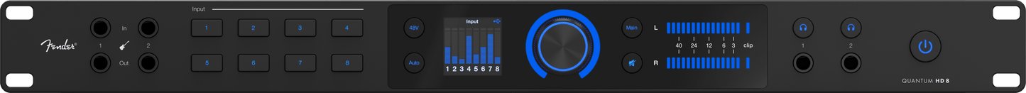 Fender Studio QUANTUM HD 8 26x30 USB-C Audio Interface