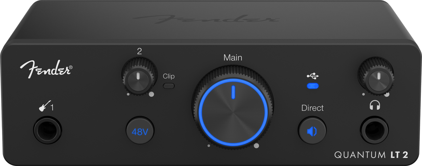 Fender Studio QUANTUM LT 2 2x2 USB-C Audio Interface