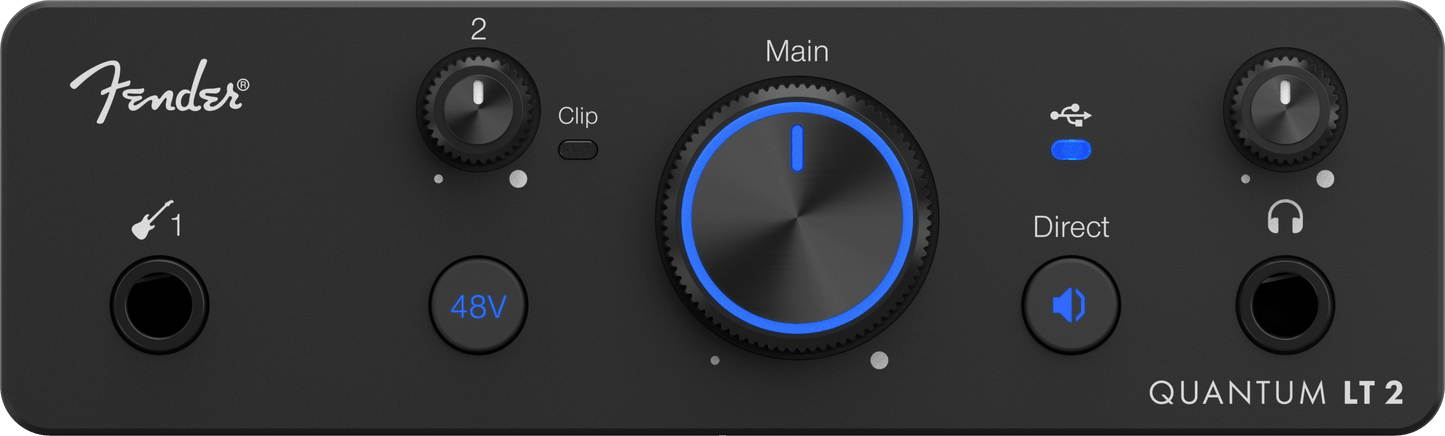 Fender Studio QUANTUM LT 2 2x2 USB-C Audio Interface