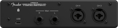 Fender Studio QUANTUM LT 4 4x2 USB-C Audio Interface
