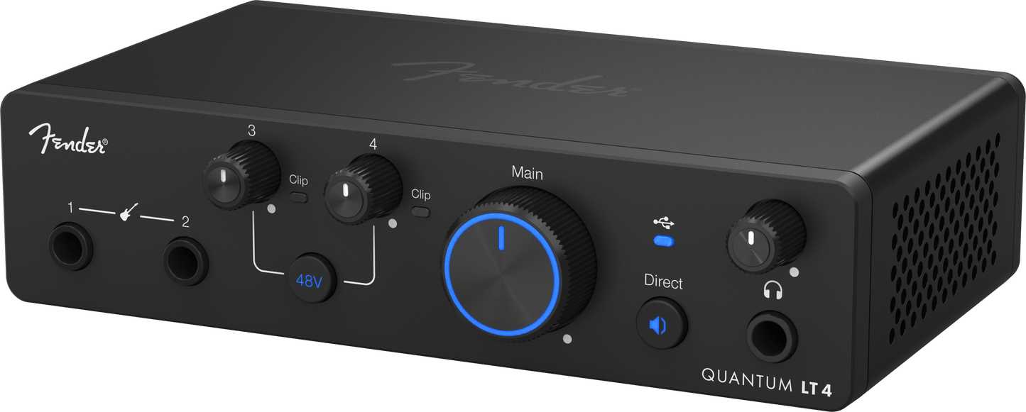 Fender Studio QUANTUM LT 4 4x2 USB-C Audio Interface