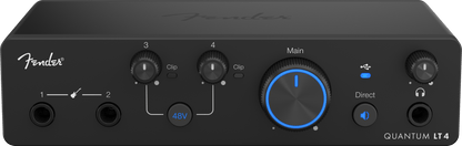 Fender Studio QUANTUM LT 4 4x2 USB-C Audio Interface