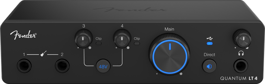 Fender Studio QUANTUM LT 4 4x2 USB-C Audio Interface