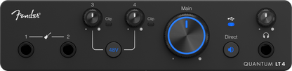 Fender Studio QUANTUM LT 4 4x2 USB-C Audio Interface