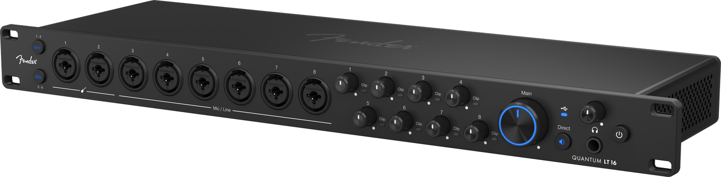 Fender Studio QUANTUM LT 16 16x8 USB-C Audio Interface