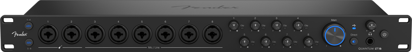 Fender Studio QUANTUM LT 16 16x8 USB-C Audio Interface