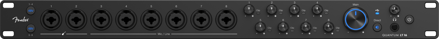 Fender Studio QUANTUM LT 16 16x8 USB-C Audio Interface