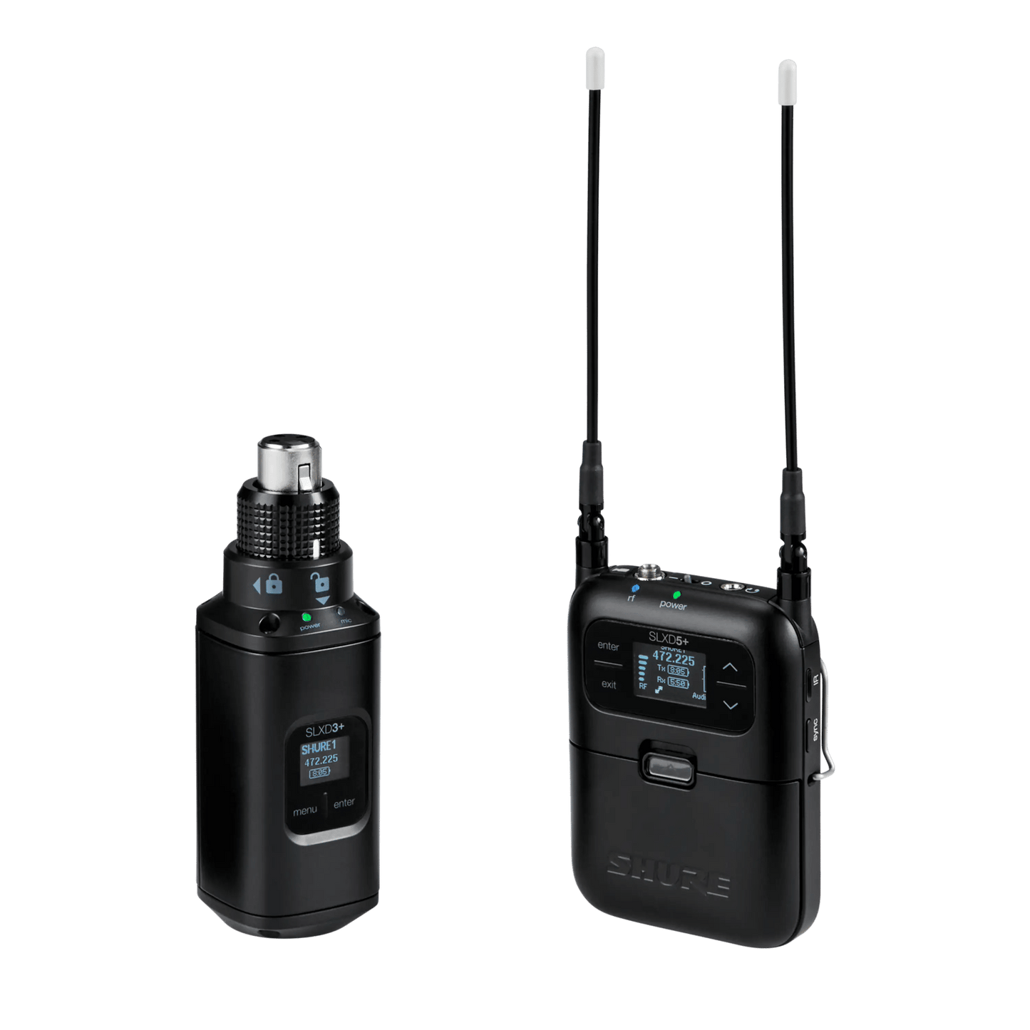 Shure SLXD35+ Portable ENG Wireless System