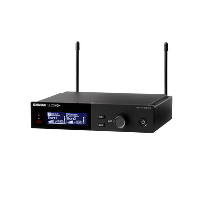 Shure SLXD4D+ Dual-Channel Wireless Receiver