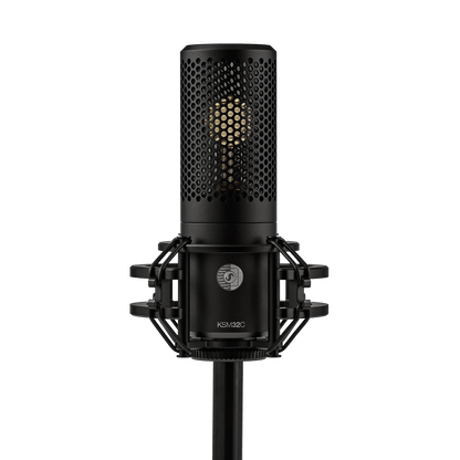 Shure KSM32C/SM Large Diaphragm Cardioid Condenser Microphone with Studio Kit