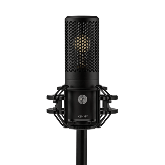 Shure KSM32C/SM Large Diaphragm Cardioid Condenser Microphone with Studio Kit