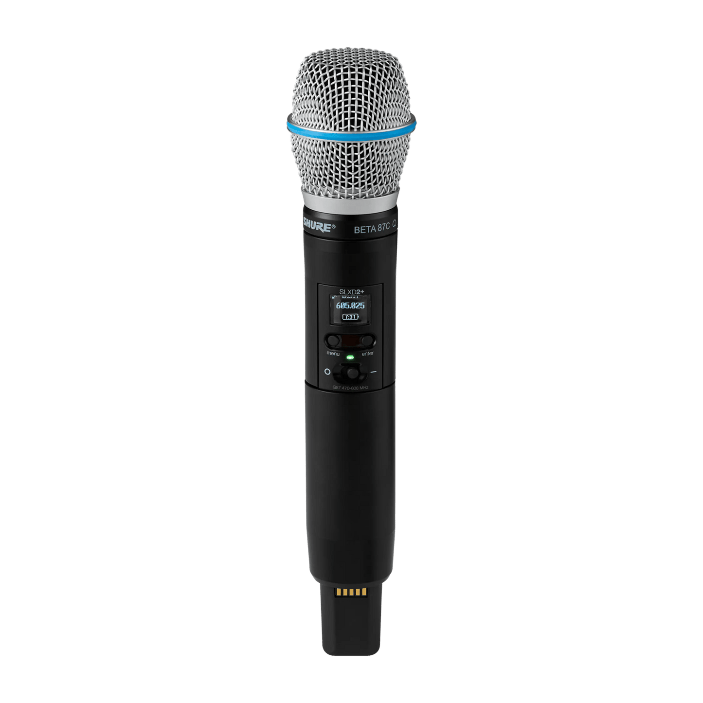 Shure SLXD2+/B87C Wireless Handheld Transmitter with BETA 87C Capsule