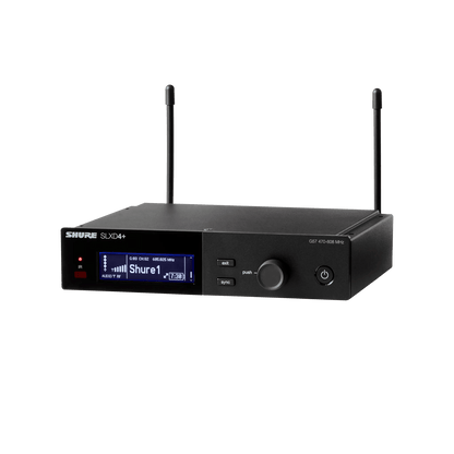 Shure SLXD4+ Single-Channel Wireless Receiver
