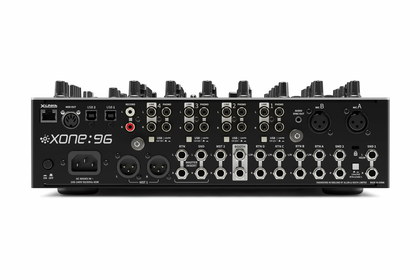 Allen & Heath XONE:96 Analogue DJ Mixer with Audio Interface