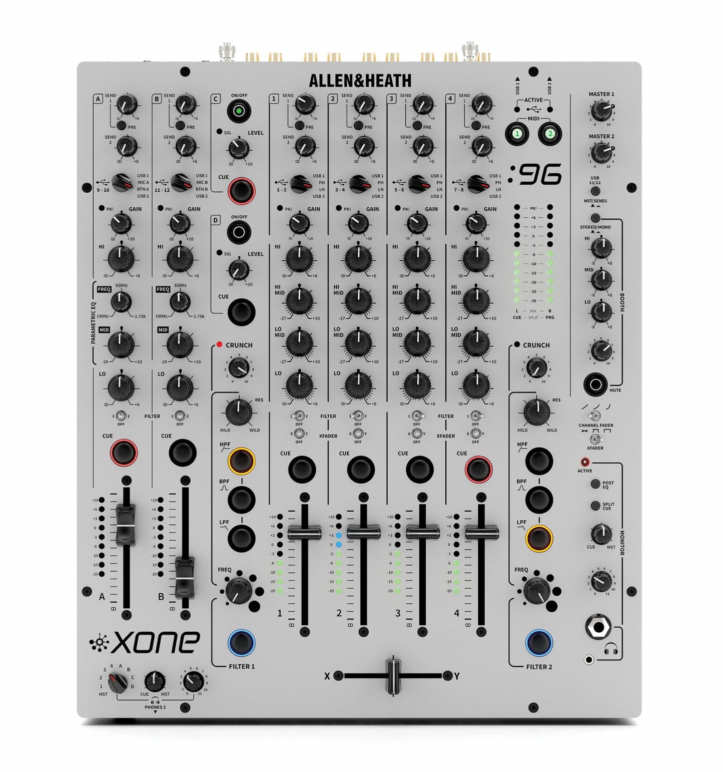 Allen & Heath XONE:96 Analogue DJ Mixer with Audio Interface