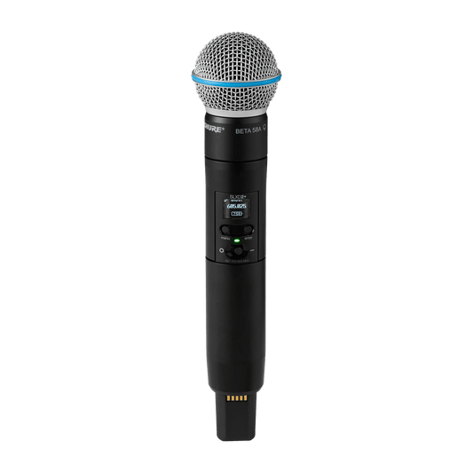 Shure SLXD2+/B58 Wireless Handheld Transmitter with BETA 58A Capsule
