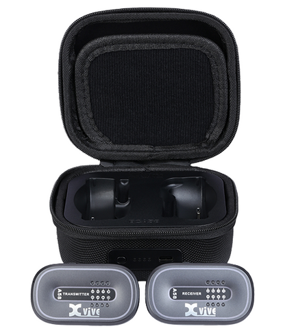 Xvive AC58 5.8 GHz True Diversity Wireless Instrument System with Charging Case