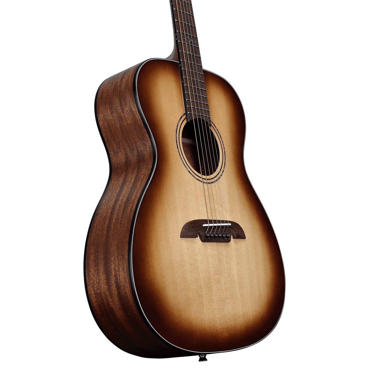 Alvarez AF60 SHADOWBURST Solid Top Folk Acoustic Guitar