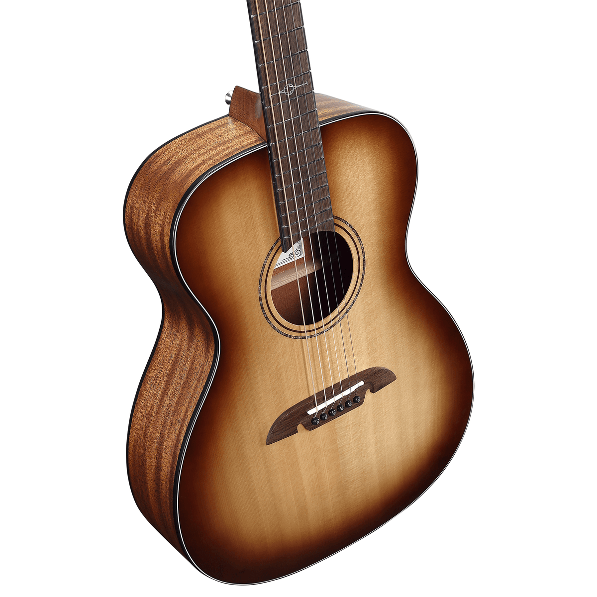 Alvarez AF60 SHADOWBURST Solid Top Folk Acoustic Guitar