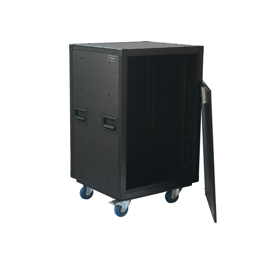 Fortress AVR 8U/12U/16U/22U/27U 2-Door AV Rack