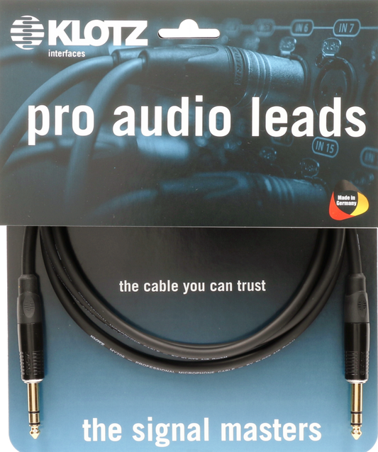 Klotz B3PP1K0500 5m TRS Interconnect Cable