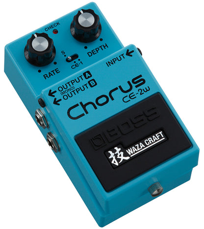Boss CE-2W Guitar Chorus Pedal with Waza Craft