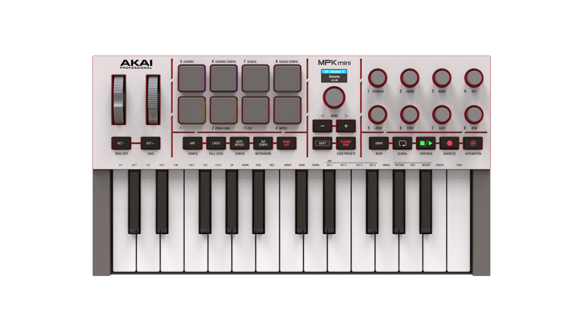 AKAI Professional MPK MINI IV 25 Key MIDI Keyboard Controller