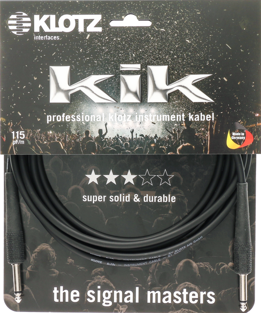 Klotz KIK9.0 9m Instrument Cable