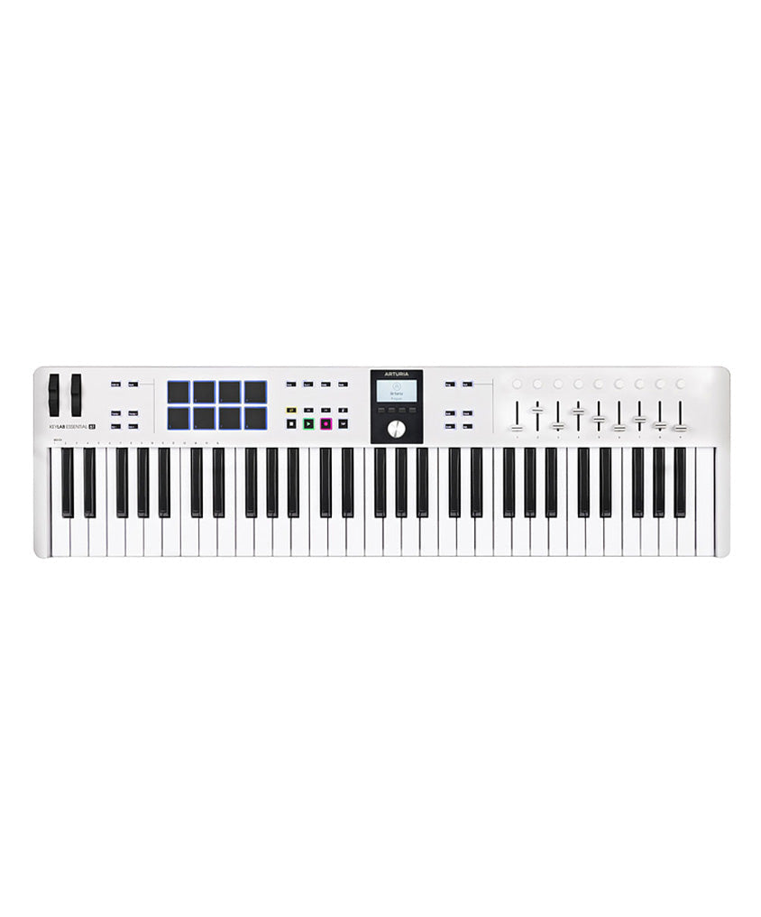 Arturia Keylab Essential 61 MK3 61-Key MIDI Keyboard Controller ...