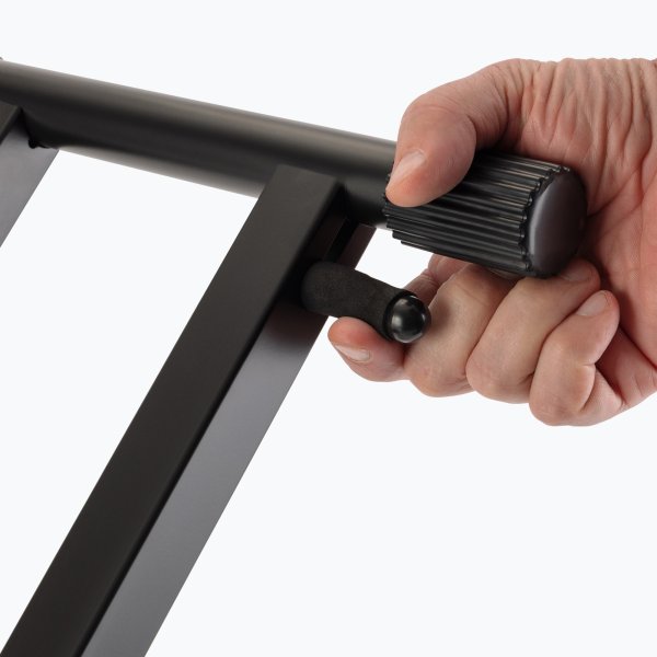 Onstage KS7292 Ergo-Lock Double Tier X-Style Keyboard Stand