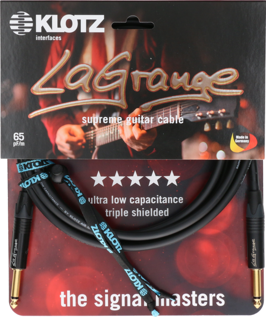 Klotz LAPP0450 LaGrange  4.5m Instrument Cable