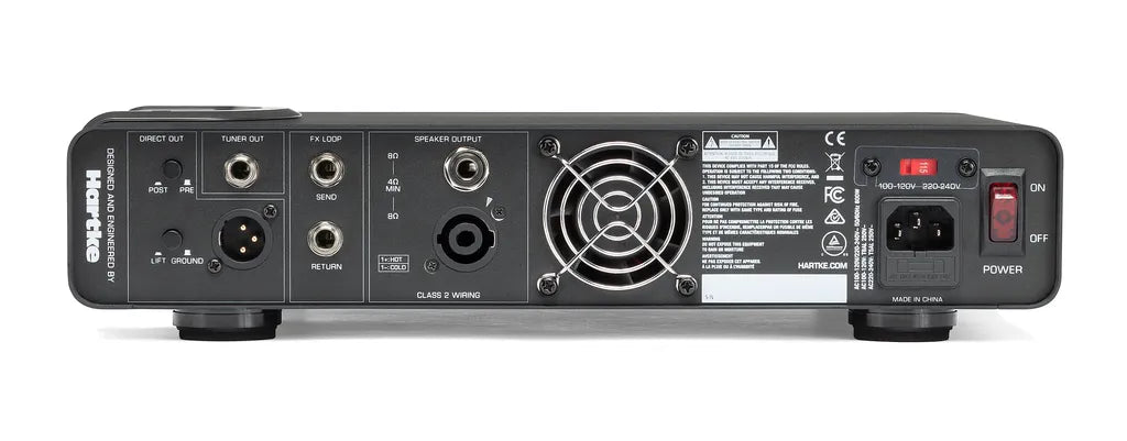 Hartke LX5500 500W Lightweight Bass Amp Head with Tube Preamp