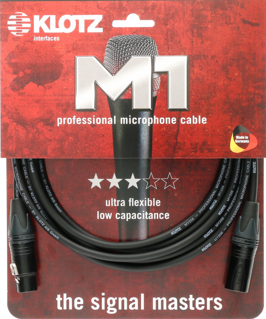 Klotz M1FM1N1000 M1 10m XLR Cable