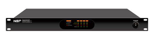 NSP NA435DSP 4-Channel 350W 8-Ohm/100V Power Amplifier with DSP
